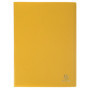 Exacompta Protège-documents OPAK Jaune - Carton de 8 Pochettes A4 Antireflet