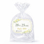 Sachets Cellophane Transparents Ofituria - 100 Sacs 18x25 cm pour Emballage Cadeau