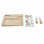 Plateau à fromages DKD Home Decor Multicouleur Bambou Grès Tropical (24,5 x 20 x 26,99 €