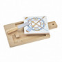 Plateau à fromages DKD Home Decor Bambou Grès (21,5 x 11,8 x 1,5 cm) (3 Pièces) 19,99 €