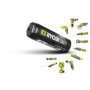 Brosse motorisée télescopique RYOBI 4V avec 2 brosses interchangeables