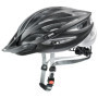 Casque de Vélo Uvex Oversize - Confort et Sécurité pour Adultes - Noir Mat Argenté