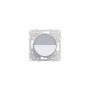Poussoir Odace Blanc avec Porte-Étiquette - Schneider Electric