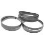 Lot de 3 Lames de Scie à Ruban Bimétallique M42 - Compatible Güde MBS 105 V
