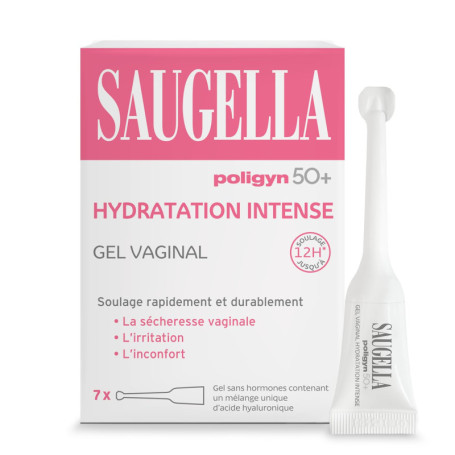 Saugella Poligyn 50+ Gel Vaginal Hydratation Intense - Confort Ménopause