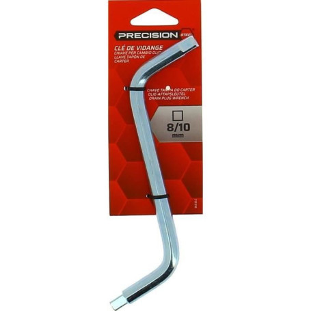 Clé de Vidange Carrée POWERTRAC 8-10 mm - Précision et Efficacité