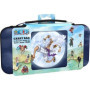 Housse de Transport KONIX pour Nintendo Switch 2 - Motif Luffy Gear 5 - Bleu