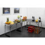 Lot de 3 tables à tapisser MEISTER - Aluminium réglable pour tous vos besoins