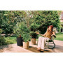 Pot de Fleur Rond Elho Foss 35L Noir pour Extérieur