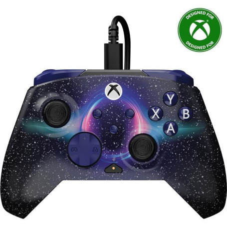 Manette Filaire Rematch Advanced pour Xbox et PC - Dark Cosmos