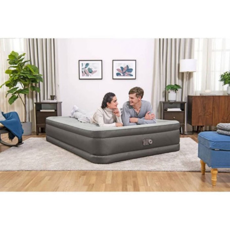 Lit Gonflable Confortable 2 Places Bestway Fortech
