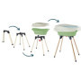 Pack 2 en 1 Plan à Langer et Baignoire VASCO - Vert Céladon
