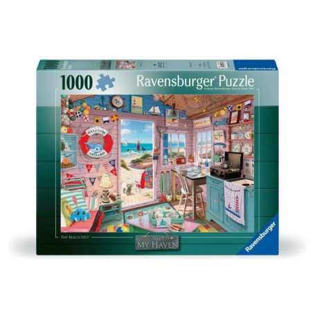 Puzzle 1000 pièces Cabanon de la Plage