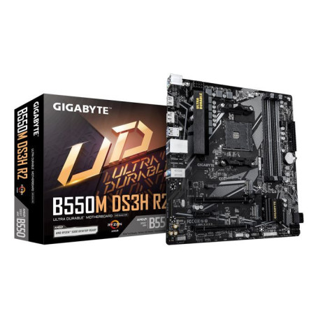 Carte Mère GIGABYTE B550M DS3H R2 Micro-ATX AMD B550