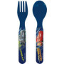 Ensemble de Vaisselle Disney Cars - 2 Assiettes, 2 Verres et Couverts