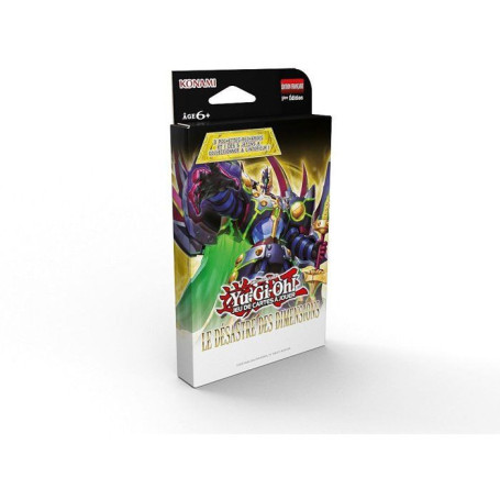 Pack de 3 Boosters Yu-Gi-Oh! Le Désastre des Dimensions