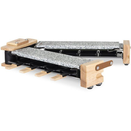 Appareil à Raclette HKOENIG WOD362 - 1400W pour 8 Personnes avec Pierre à Cuire