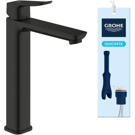 Mitigeur de lavabo GROHE DICE XL Noir mat - Design moderne et performant