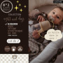 Biberon avec anses SUAVINEX NIGHT&DAY WILD&FREE 150 ml - Gris