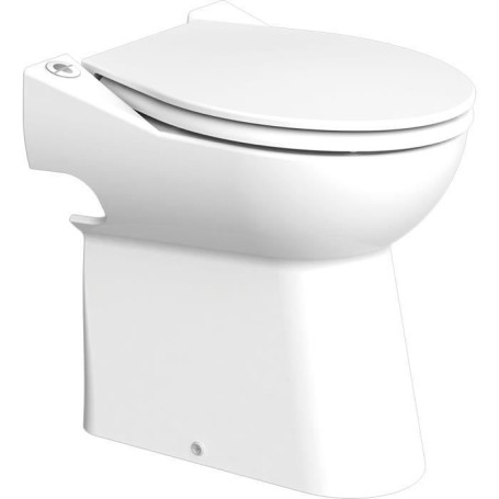 Cuvette WC Compacte avec Broyeur Intégré SANICOMPACT 43 ECO