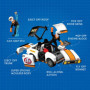 Voiture de Course Crash avec Stuntman Stu - BANDAI