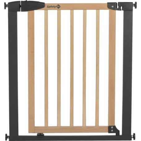 Barrière de Sécurité Bébé Simply Close en Bois et Métal - 73 à 80 cm
