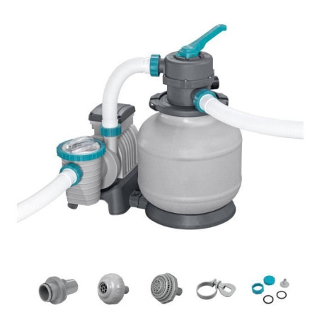 Pompe de Filtration à Sable Bestway M30 pour Piscines jusqu'à 54 m³