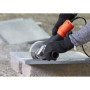 Meuleuse d'angle BLACK + DECKER BEG120 - 115mm 800W avec démarrage progressif