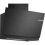 Hotte Murale Inclinée en Verre Noir Bosch Série 6 avec Home Connect