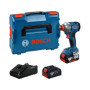 Boulonneuse sans fil 2 en 1 BOSCH PROFESSIONAL GDX 18V-285 avec 2 batteries et chargeur
