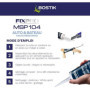Colle BOSTIK FIXPRO MSP 104 - Mastic Auto/Bateau - Résistante aux Intempéries - 290 ml
