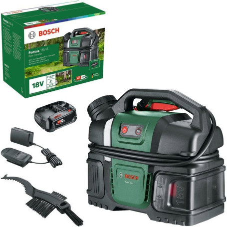 Nettoyeur Haute Pression Sans Fil Bosch Fontus 18V-6 pour Vélos