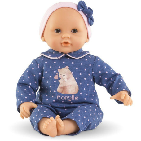 Poupon Bébé Calin Capucine Ourson 30 cm - COROLLE