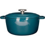 Cocotte en Fonte Émaillée 24 cm - COSY & TRENDY - Idéale pour Ragoûts