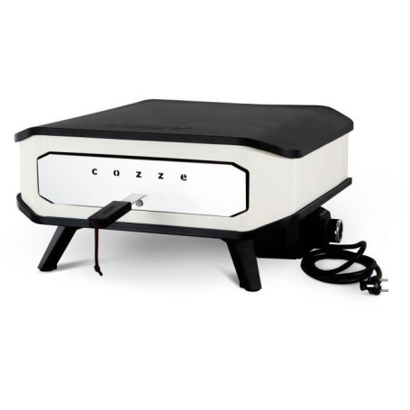 Four à Pizza Électrique COZZE - 2200 W - Noir et Blanc