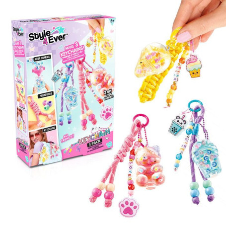 Canal Toys - Set Créatif de Porte-Clés DIY - Style 4 Ever