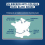 Biberon anti-colique DODIE 330 ml avec tétine biomimétique - Bleu