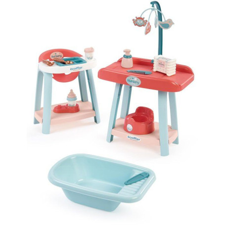 Ensemble Nursery 3-en-1 pour Poupons - ECOIFFIER