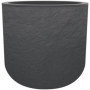 Pot de Fleurs Rond Volcania Up - 32,5 L - Gris Anthracite