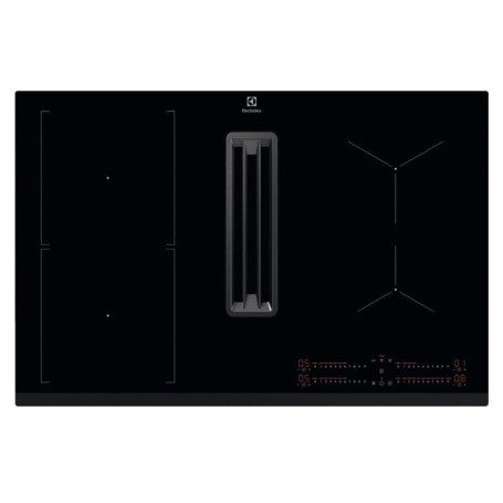 Plaque de cuisson induction aspirante Electrolux 4 foyers 78 x 52 cm