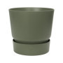 Pot de Fleurs Rond Greenville - Ø 55 cm - 100% Recyclé - Vert