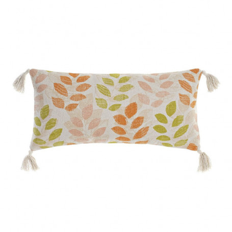 Coussin DKD Home Decor Beige Polyester Coton Aluminium Multicouleur Shabby Chic 56,99 €