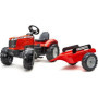 Tracteur à Pédales Massey Ferguson avec Remorque - FALK