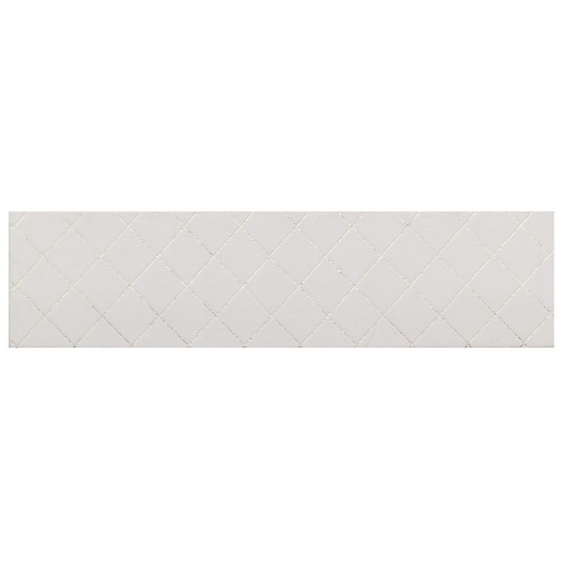 Tapis DKD Home Decor Blanc Losanges Moderne (60 x 240 x 2,2 cm)