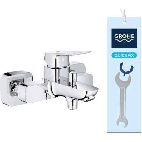 Mitigeur de bain/douche mural GROHE DICE en Chrome