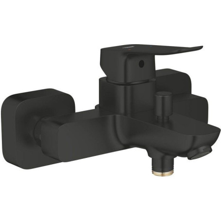 Mitigeur de bain/douche mural GROHE DICE Noir mat