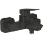 Mitigeur de bain/douche mural GROHE DICE Noir mat
