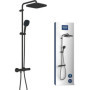 Colonne de douche GROHE Vitalio Comfort 250 - Mitigeur thermostatique Noir Mat