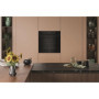 Four encastrable Pyrolyse et Hydrolyse - HOTPOINT - Verre Noir - 71 L - A++