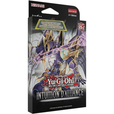 Pack de 3 Boosters Yu-Gi-Oh! Intuition d'Alliance - Édition Française